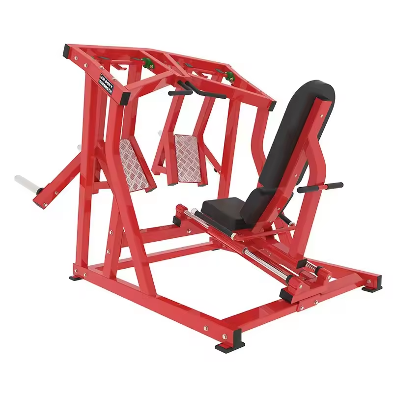 plate loaded leg press trainer