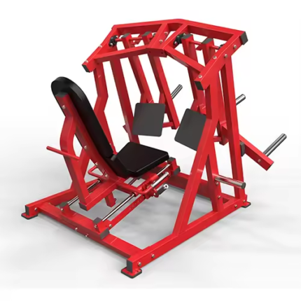 Split type leg press trainer