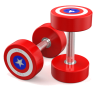 marvel dumbbell